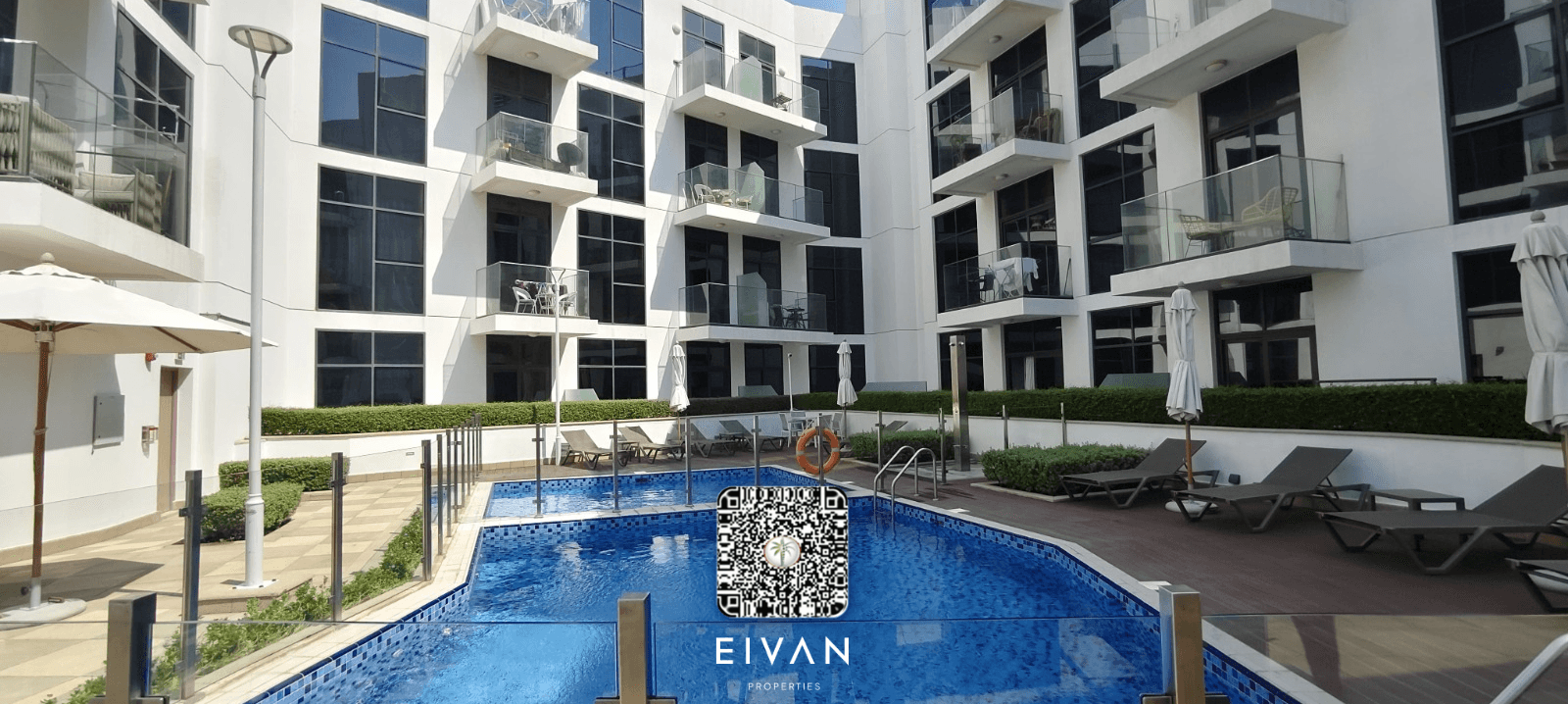 Pool View | Private Balcony | Ready to Move